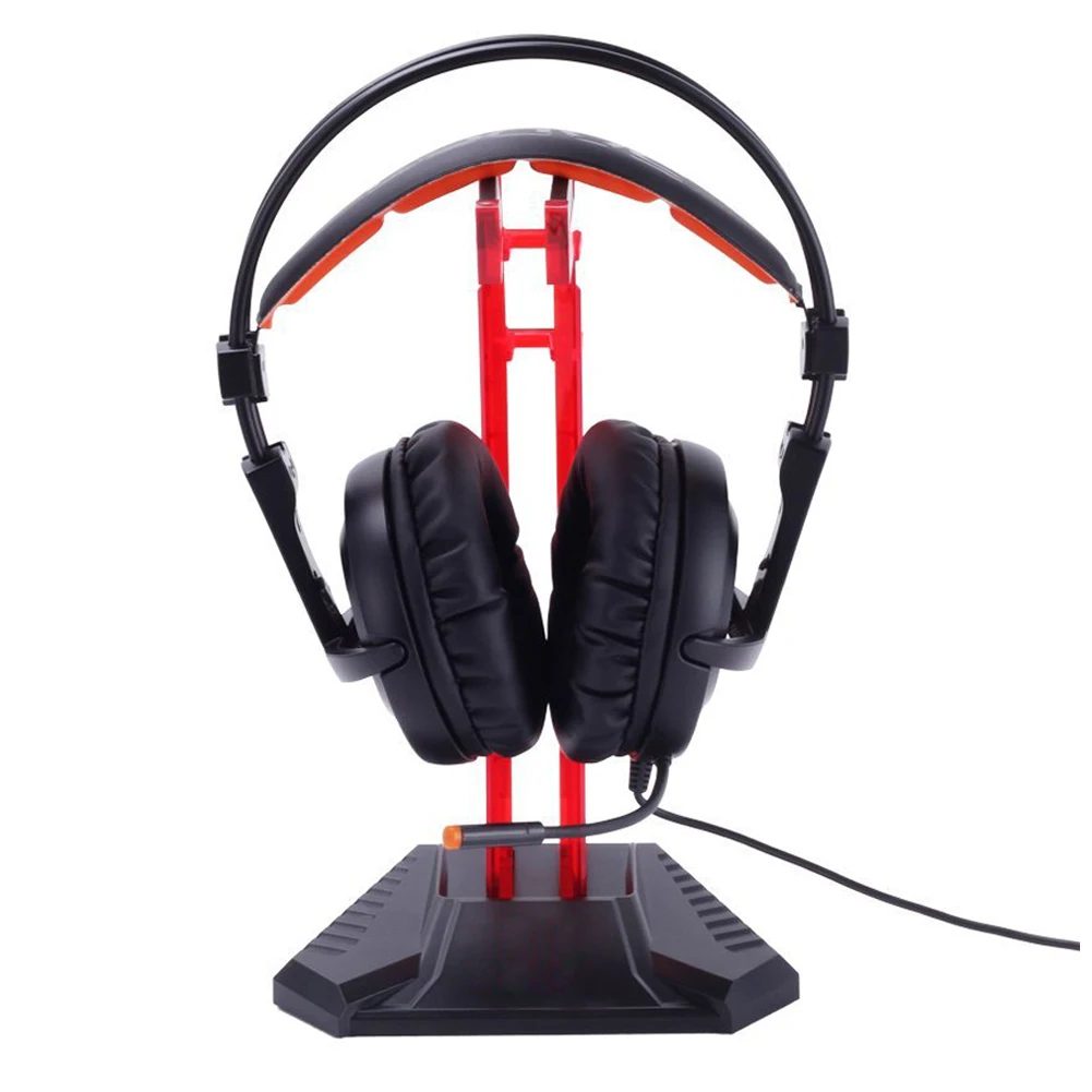 AAAE Top SADES Color Red Headset Headphone Stand Bracket Holder Earphone auriculares con cable Organizer