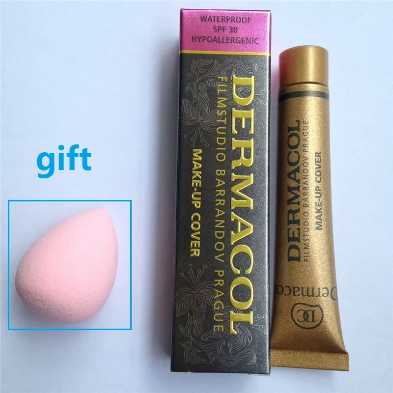 Dermacol cover/ tattoo concealer makeup base foundation contour 30g with gift!