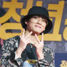 V Модные K поп Железный серебристый ведро Шапки солнцезащитные очки в популярном стиле; шапка шапочки ручной работы