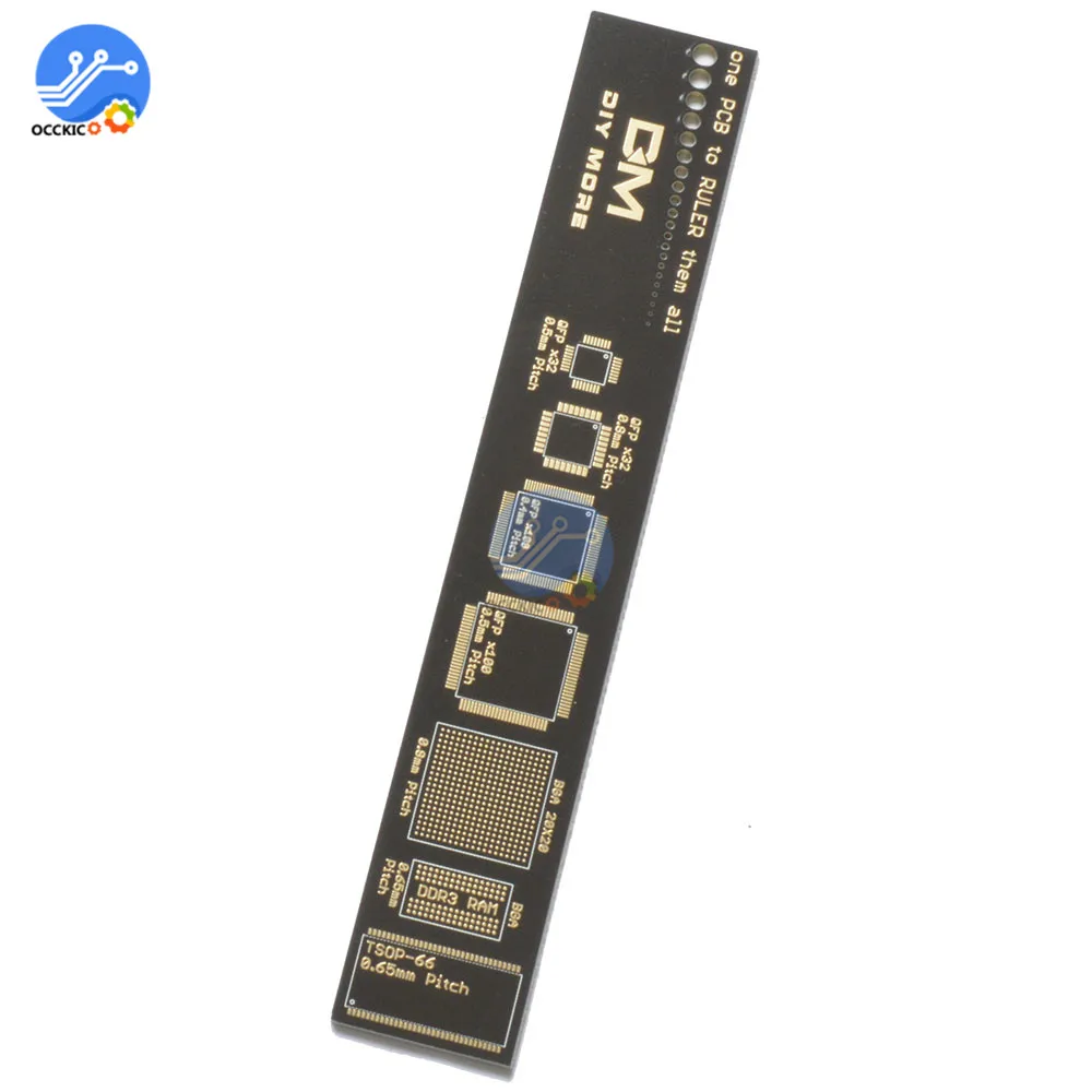 Линейка PCB v2 6 &quotдля электронных инженеров/Geeks/Makers/Arduino вентиляторов|ruler|ruler pcb |
