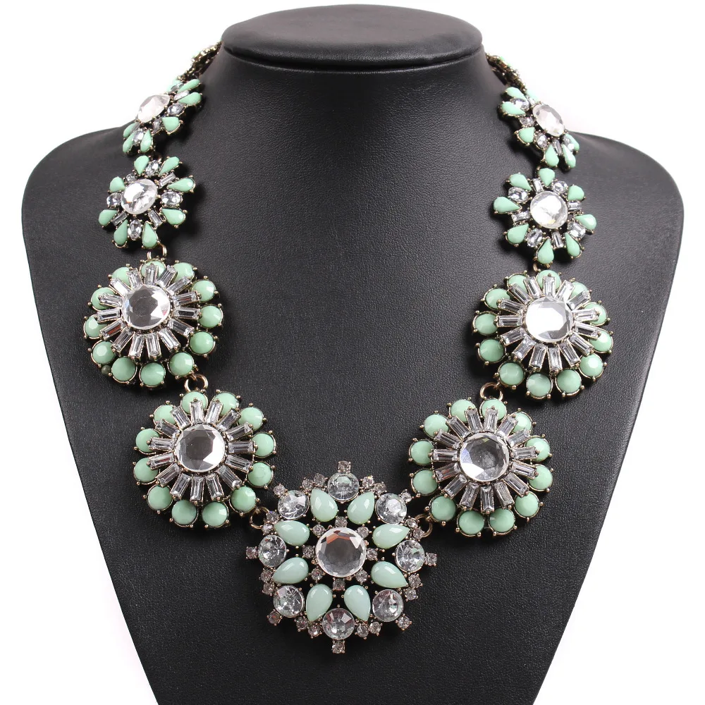 

2019 New Design High Quality Spring Design Fashion Necklace Collar Necklaces & Pendants Trendy Choker Statement Chunky Necklace
