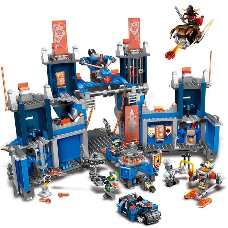 

1240pcs DIY Building Blocks High tech knight Compatible With legoes nexo knight Ninjagos Model Kits Action Figures toys for kids