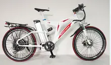 Free Shipping White Frame 48V 1500W Super X8 Ebike With 48V 24AH Japan PANA. Li-ion Battery Full Suspension Electric Bicycle
