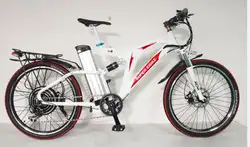 Бесплатная Доставка Белая Рамка 48 В 1500 Вт Супер X8 Ebike С 48 В 24AH Япония ПАНА. литий-ионный Аккумулятор Полная Приостановка Электрический