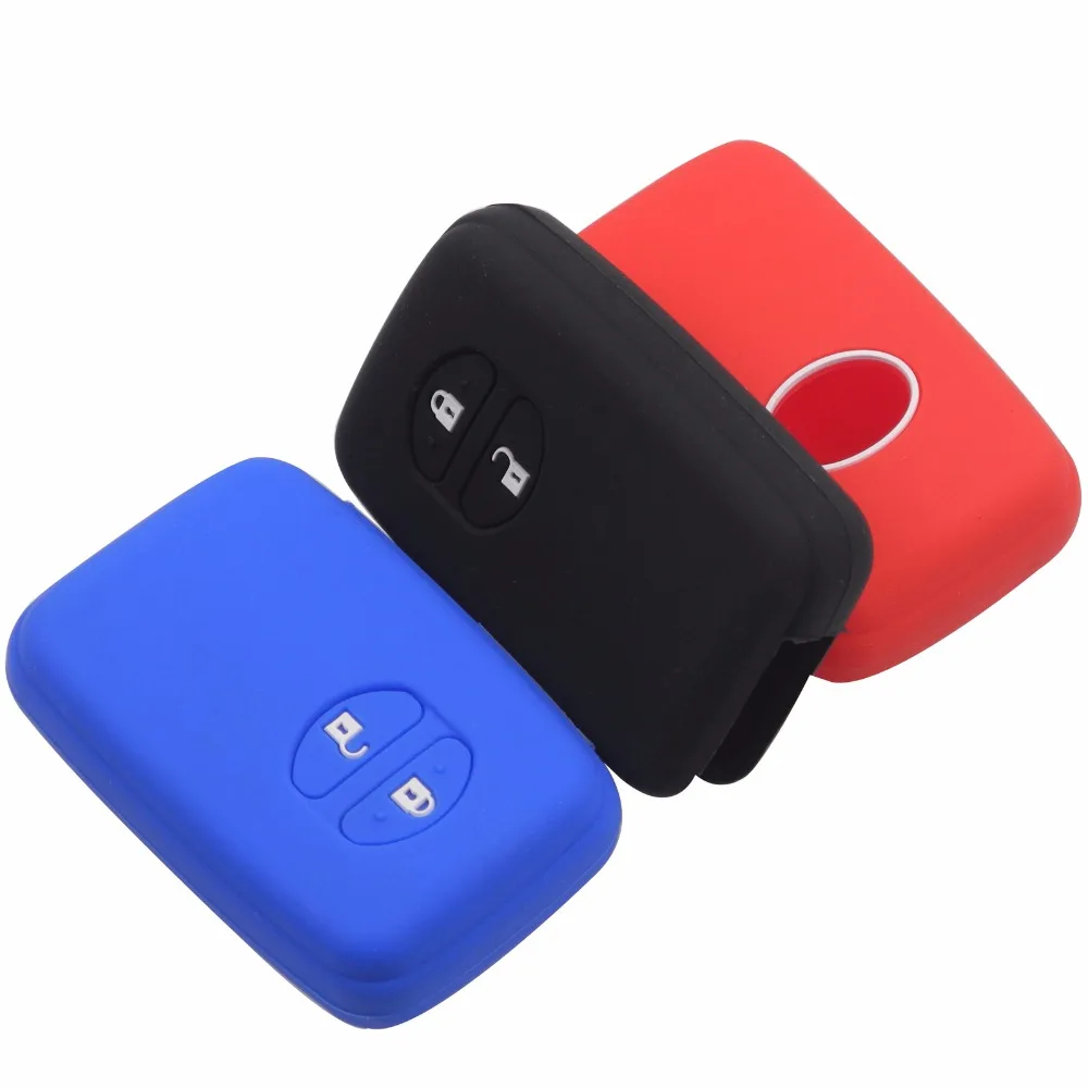 Remote New Silicone Key Cover Case Styling For Toyota RAV4 Land Cruiser Camry Highlander Prado