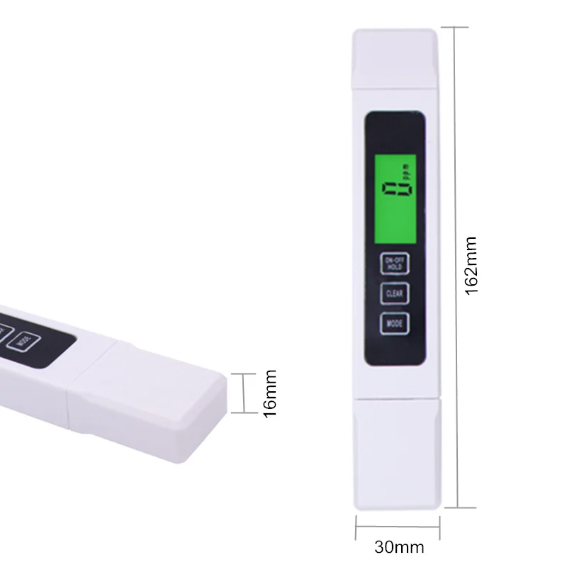 3 шт./лот портативный EC Ручка Портативный цифровой воды ph монитор фильтр измерительное качество и чистота воды tds-тестер метр 20% скидка