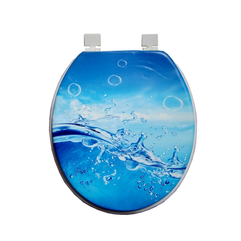 Aliexpress.com : Buy toilet lid flower pattern soft toilet seat warm