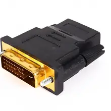 HDMI к DVI 24 + 1 адаптер Мама папа 1080P HD ТВ конвертер для ПК PS3 проектор