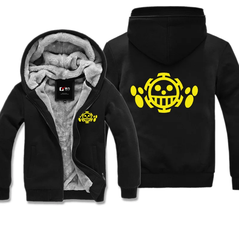 Один предмет Trafalgar Law куртка для мужчин и женщин детская толстовка с капюшоном одежда Аниме