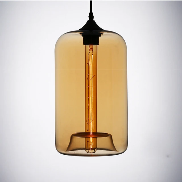 Aliexpress Art Deco Hanging Colorful Gl E27 Ac 110v Art Deco Hanging Colorful Gl E27 Ac 110v 220v Pendant Lamp Modern With Led Lights Cord