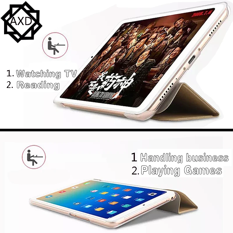 Чехол для Xiaomi mi Pad 2 mi pad 2 mi pad two 7,9 дюймов чехол-подставка для планшета кожаный защитный чехол Складная подставка