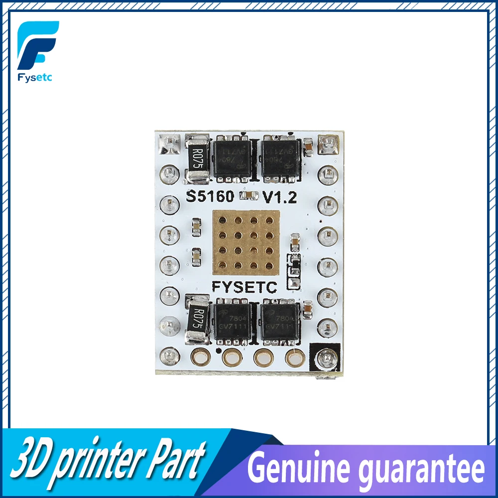 

TMC5160 V1.2 SPI Stepper Motor Driver S5160 High Power Stepstick Mute Driver For 57 Stepper Motor F6 SKR v1.3 Board VS TMC2130