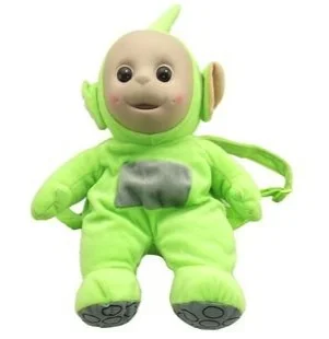 Teletubbies Dual-Use Plush Toy Baby Dolls Backpack Green Dispy 2-4 Years Old Kid's Adorable | Игрушки и хобби