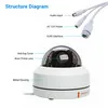 1080P ip камера безопасности 4 мм cctv объектив IR Onvif скоростная сетевая PoE 355 градусов