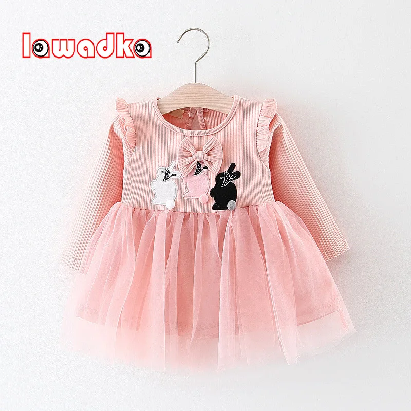 Toddler Baby Girls Infant Kids Rabbit Tutu Dresses Clothes Princess Casual Dress