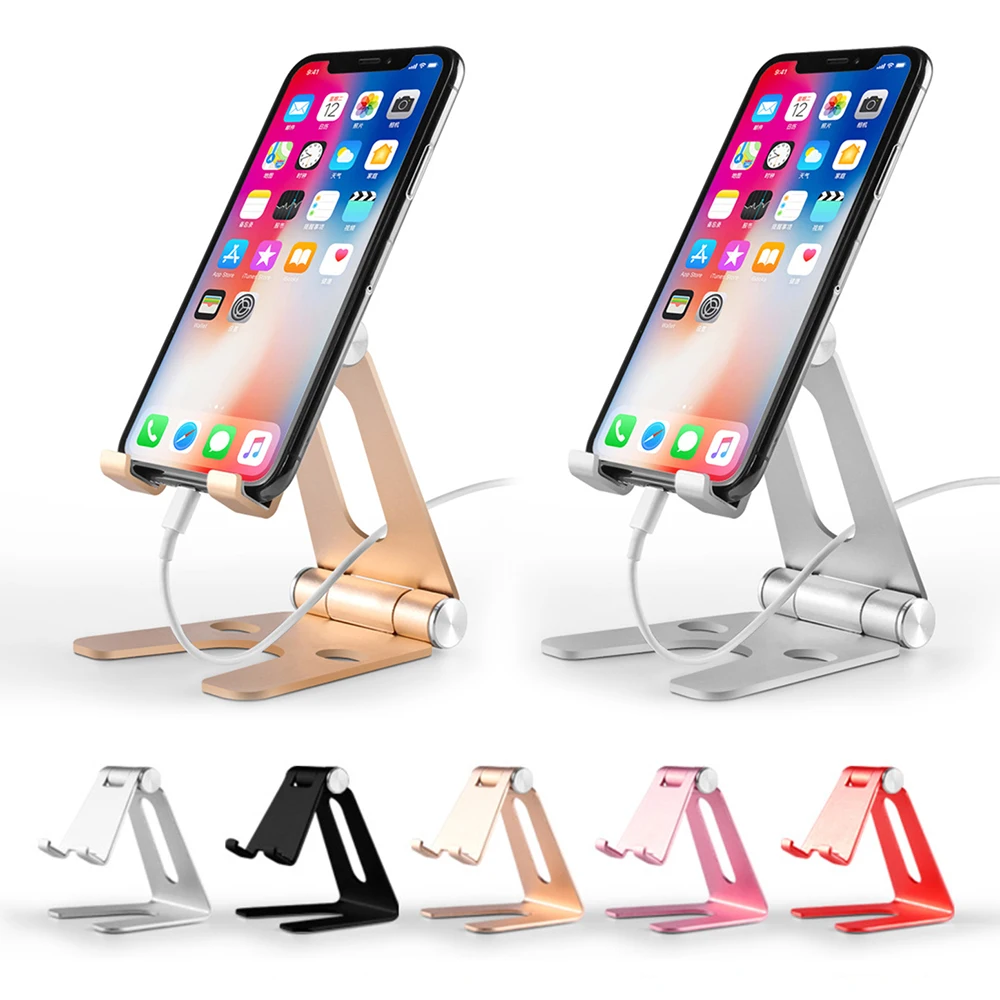 Регулируемый держатель для телефона, настольный держатель для iphone X, XR, XS, макс. для планшетов, смартфонов, подставка, алюминиевый сплав, двойная полка для сотового телефона