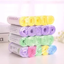 Sacos de lixo para armazenamento, sacos de lixo para colete com 100 peças