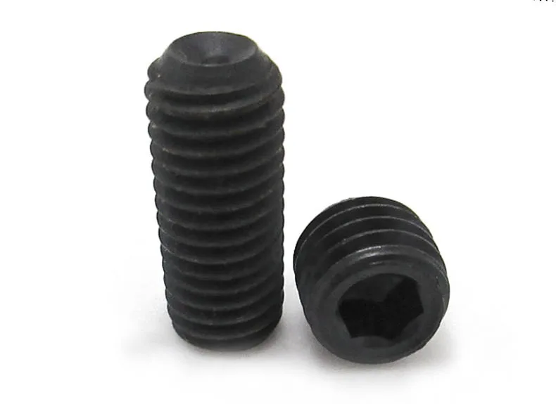 25pcs/Lot 12.9 Class Carbon Steel Allen Head Hex Socket Grub Screw Metal Hex Socket Grub Screw