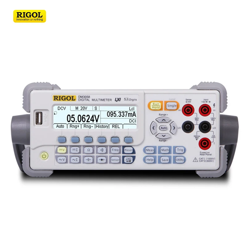 Цифровой мультиметр Rigol DM3058 240000 отсчетов двойной дисплей USB|multimeter usb|digital multimeter