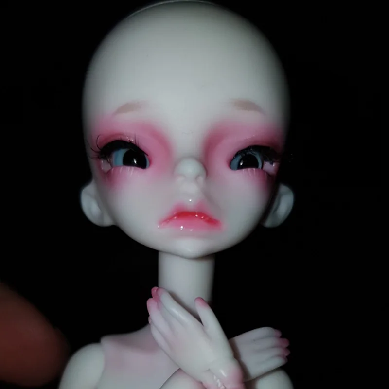 

1/8 BJD Doll DZ Special Body Iris with Eyes For Baby Children Birthday Gift (Include Wings )