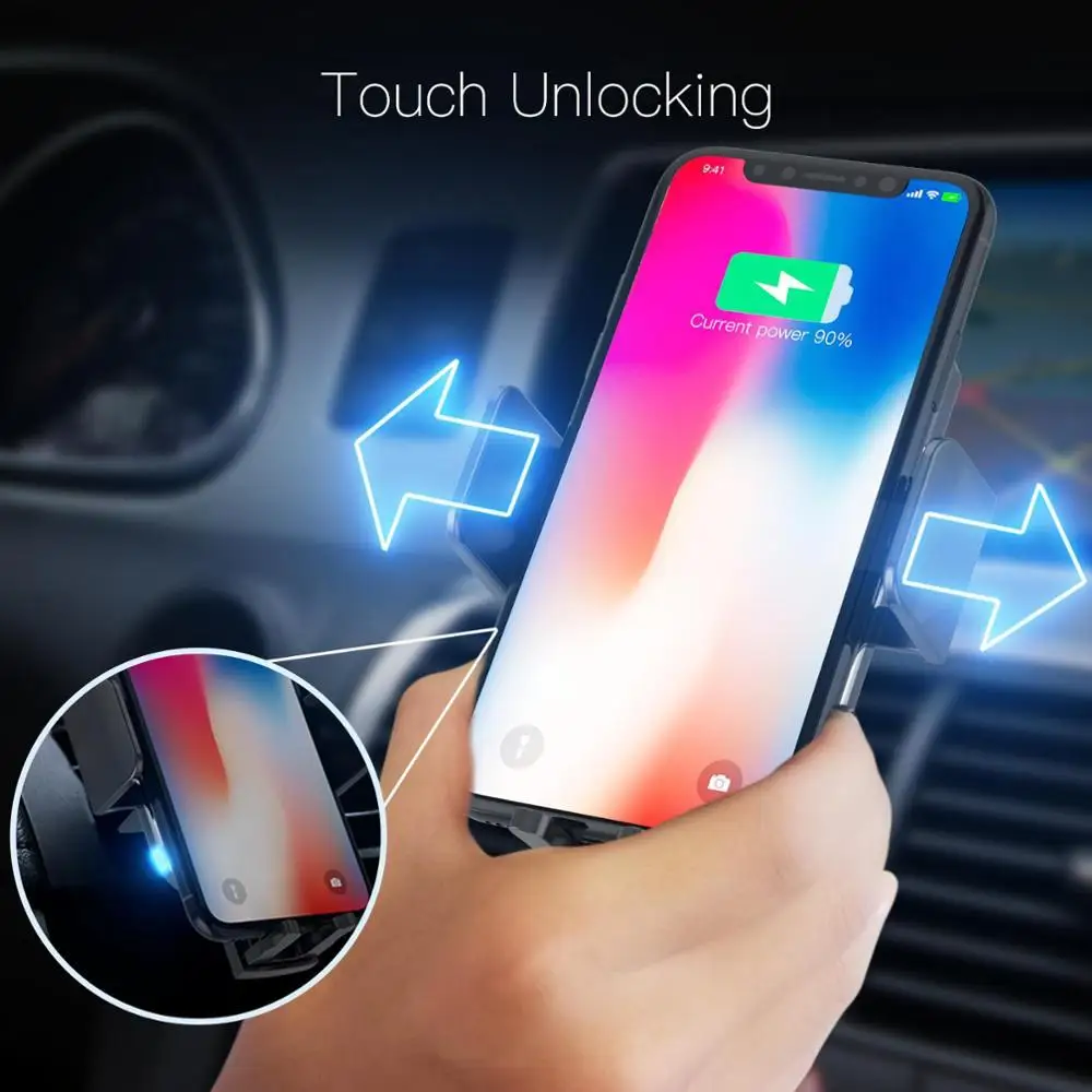 JAKCOM CH2 Smart Wireless Car Charger Holder Hot sale in Mobile Phone Holders Stands as vivo nex mi 8 explorer anneau telephone