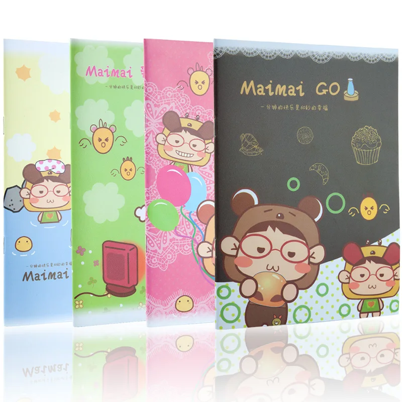 Корейский мультфильм мягкая копия блокнот/дневник/блокнот Filofax канцелярские