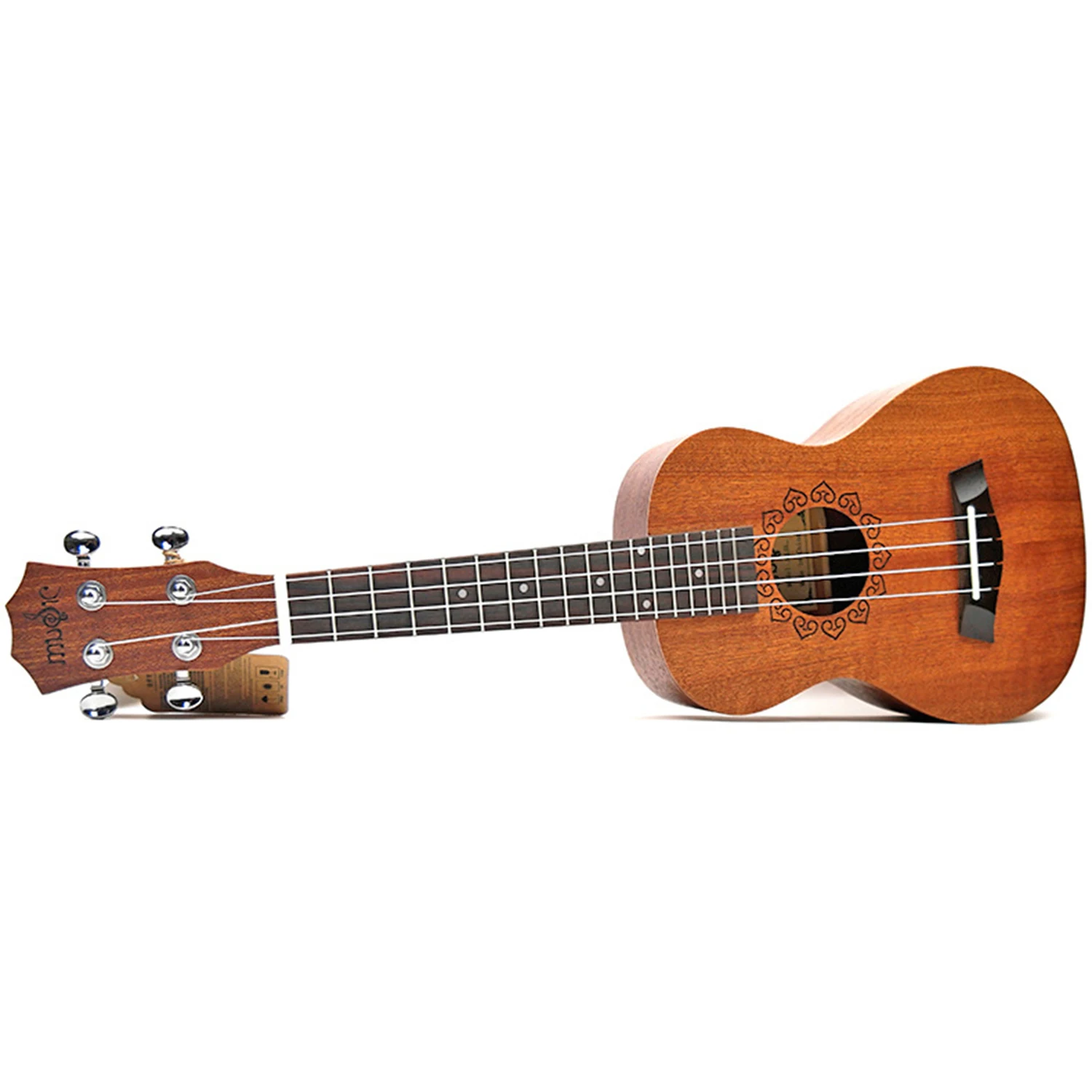 21 inch Soprano Uke4 Strings ukeukuSapele heart guitaacoustic small guitar solid body professional uke Concert 21 inch Soprano Uke4 Strings ukeukuSapele heart guitaacoustic small guitar solid body professional uke Concert