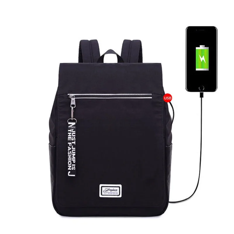 

Women USB Charging Backpack for Teenage Girls Students Schoolbags Waterproof Female Rucksack Travel Backpacks Bookbags Mochilas