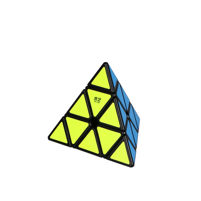 

Magic Traingle Cube Toys For Children Colorful Educational Toy Pyraminx Party Game Random Color Birthday Gift Kids Toys Et058