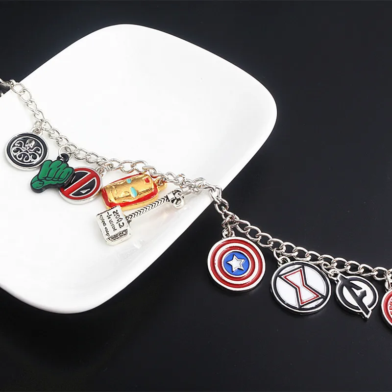 Фильм Косплэй цепочка на руку Опора Капитан Америка &quotХалк&quot &quotЖелезный