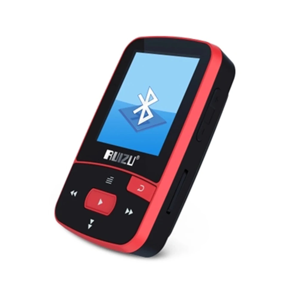 Ruizu X50 спортивный мини Bluetooth Mp3 плеер Музыкальный Аудио Mp 3 с радио цифровой Hi Fi