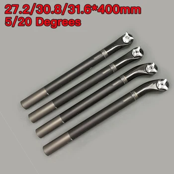 

Mountain Road Bicycle Bike Seatpost Cycling 5/20 Degrees Seat Tube Round Head Tube High Strength Seatposts 27.2/30.8/31.6mm