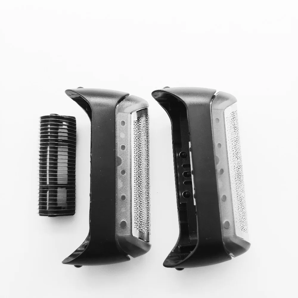 2 Фольга для бритвы с рамкой + 1 резак Braun Razor 10B/20B/20S Series 1000/2000 Blade бритья сетчатая