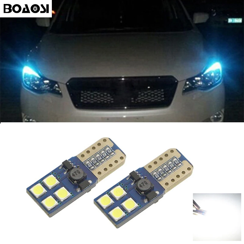 2x T10 LED W5W LED Car LED 12V Auto Lamp Clearance Light Parking For