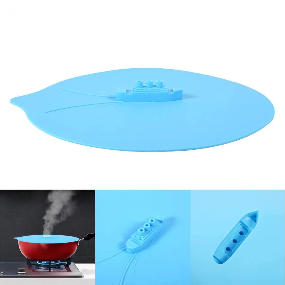 Набор из 3 шт Уникальный Выход пара дизайн силиконовый уплотнитель крышка котел, кружка крышка чашки кухня