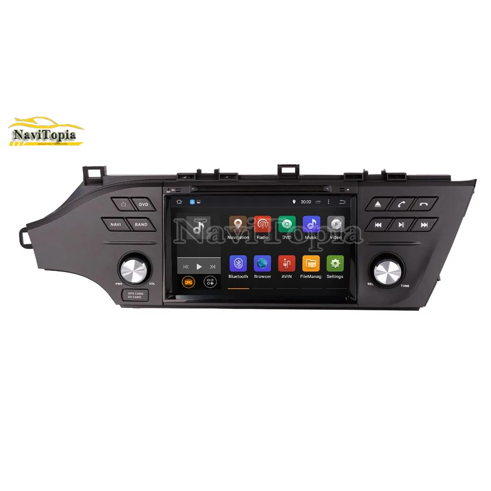 

NAVITOPIA PX6 Six Core 4G RAM 64G ROM Android 9.0 Car DVD Player GPS Navigation for Toyota Avalon 2013 2014 2015 2016-