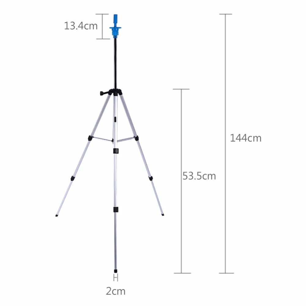 Регулируемая подставка для парика, тренога, подставка для волос, голова для парика, манекен, тренировочный держатель, парикмахерский зажим, держатель для волос, инструменты для салона