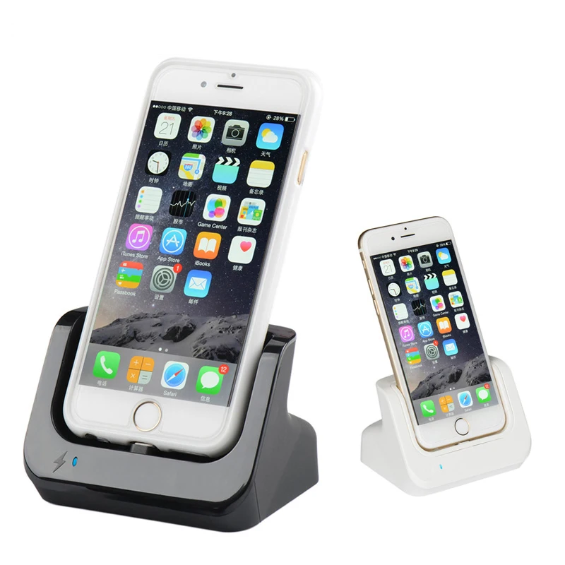 

Sync Data USB Charger Dock Stand Station Cradle Charging Dock Station For iphone SE 5 5S 5C 6 6S Plus 7 8 with USB cable