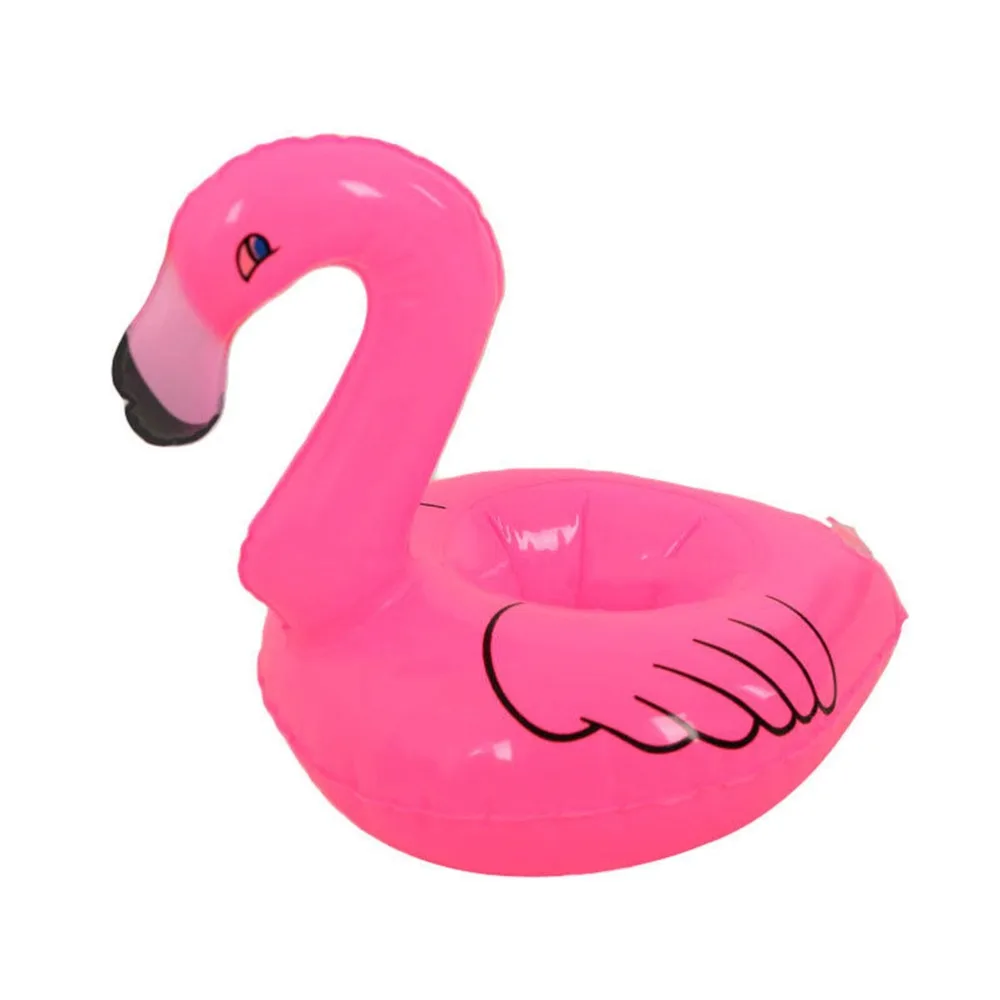 ZTOYL мини Фламинго держатель для напитков ПВХ надувной плавающий плавательный бассейн для купания пляжные вечерние игрушки для детей