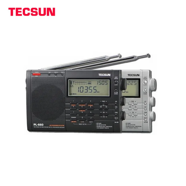 TECSUN PL-660 радио PLL SSB VHF радиоприемник FM/MW/SW/LW радио многодиапазонный двойной преобразования TECSUN PL660