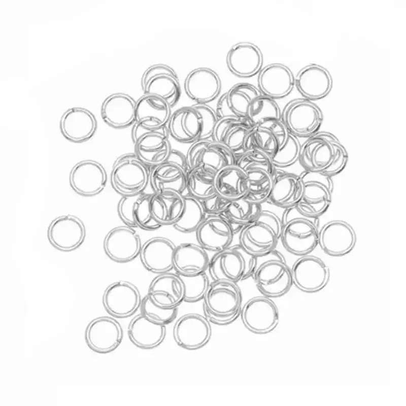 Быстрая доставка 2018 Новые 100 шт 4 мм открытые кольца 21-Gauge DIY Ювелирные изделия Z0409 Прямая доставка