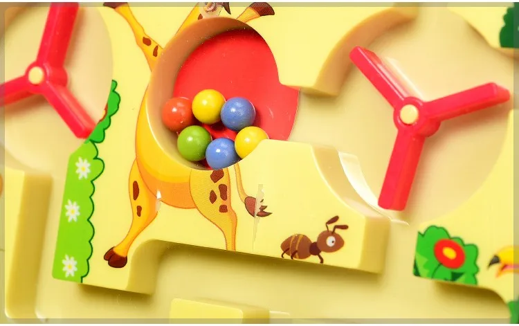 Креативная 1 шт. Магнитная игрушка-Лабиринт летные шахматы 2 в 1 Детская Раннее развитие обучающая игрушка для детей подарок для малышей