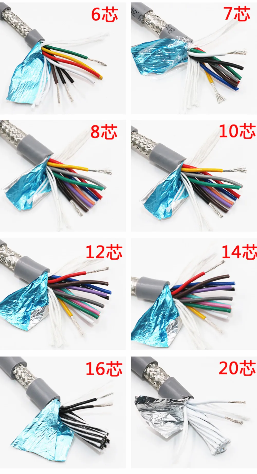 18AWG 2/3/4/5 жилами в Транспортировочная лента экранированный кабель 5 м гибкий провод с ПВХ-изоляцией trvvp устойчивость к изгибу коррозионно-стойкие медный провод