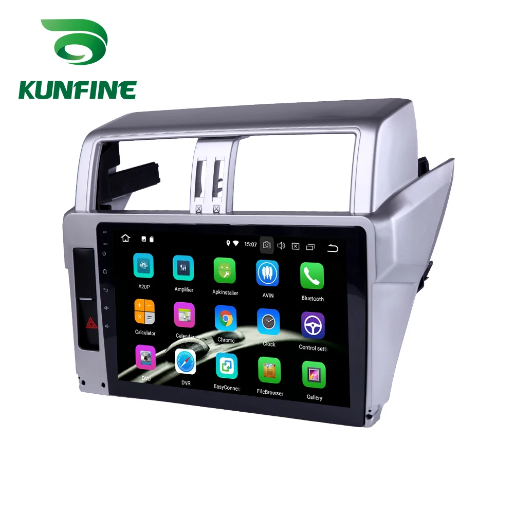 Perfect Android 9.0 Ram 4G Rom 64G PX6 Cortex A72 Car DVD GPS Multimedia Player Car Stereo For Toyota Land Cruiser 14-17 Radio Headunit 4