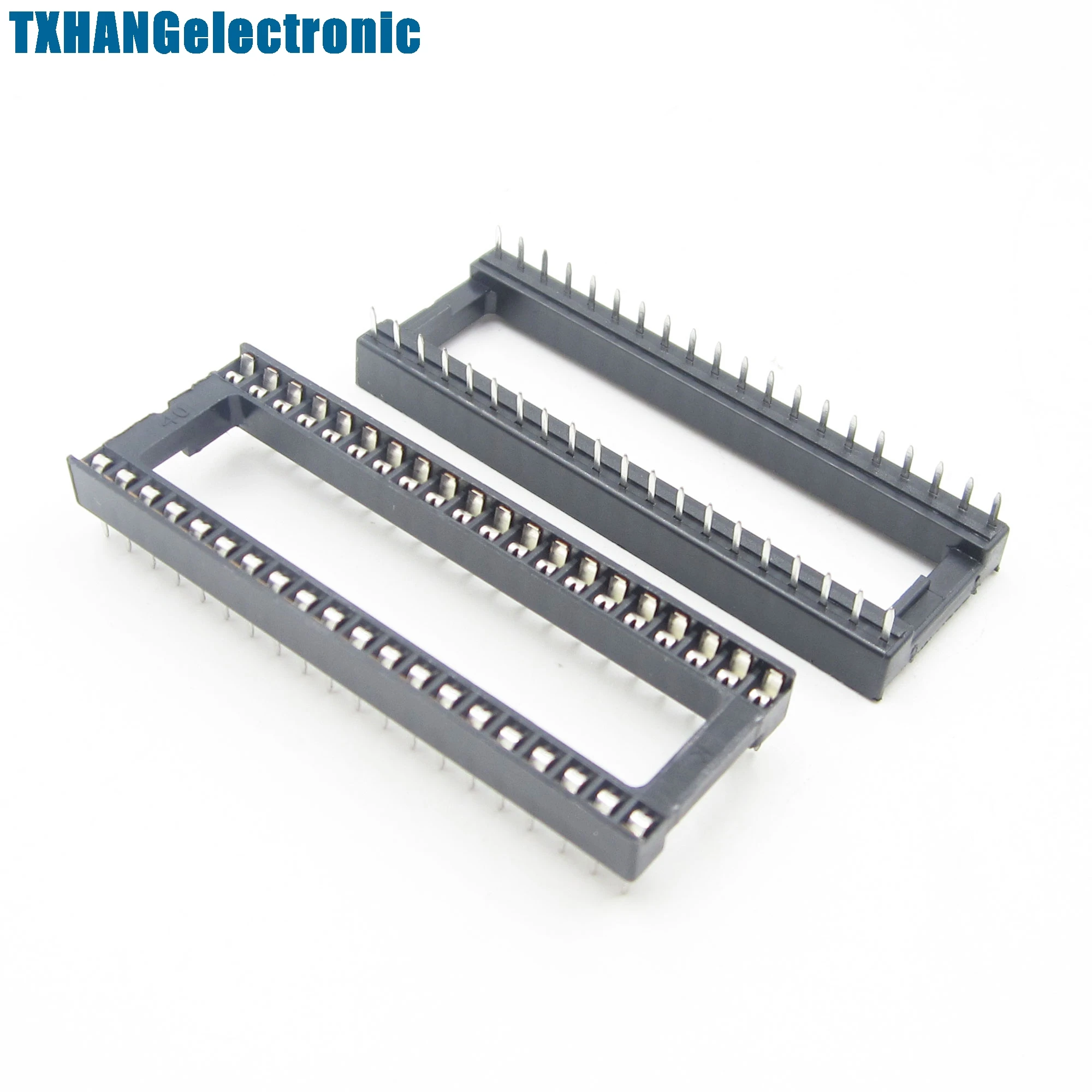 

10PCS 40 pin DIP IC Socket Adaptor Solder Type Socket Pitch Dual Wipe Contact