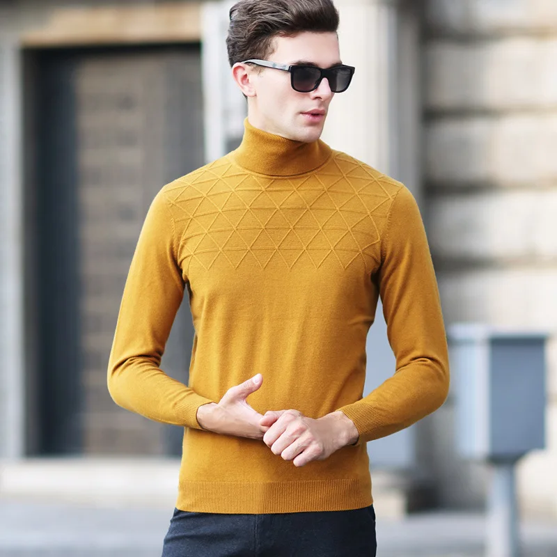 Popular Mens Yellow Turtleneck-Buy Cheap Mens Yellow