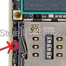 60 шт./лот для Чехлы для айфонов 5 5 меню и Мощность удерживайте клавишу дома интегральная микросхема управления кнопкой U3 6 pin IC чип