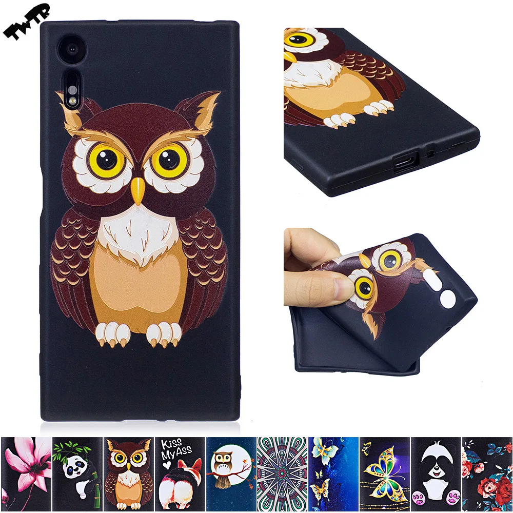 3D мягкий силиконовый чехол для Sony Xperia XZs G8232 SO-03J XZ F8331 SO-01J телефона TPU рамка |