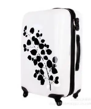 flower suitcase