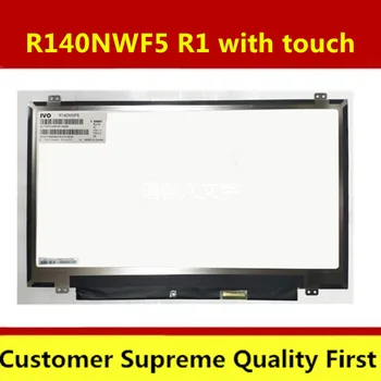 

R140NWF5 IVO LCD LED Display with Touch Screen Digitizer Assembly for Lenovo Fru 00NY421 PN : SD10K93460 14.0" FHD R140NWF5 R1